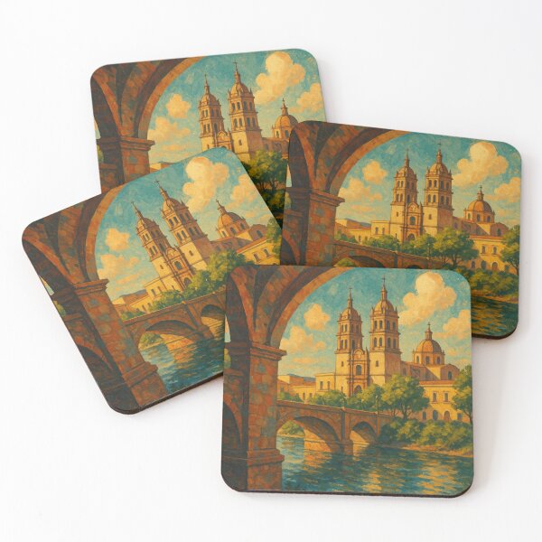 Item preview, Durango Cathedral Framed by Stone Bridge Arch designed and sold by Places On Earth.