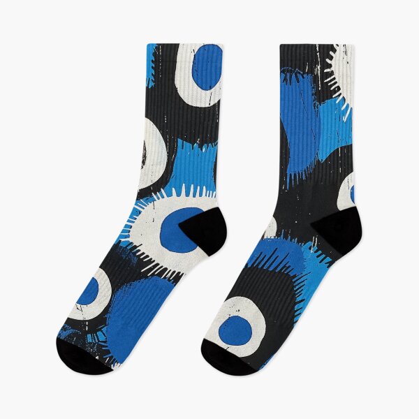 Item preview, Blue and Black Circles designed and sold by HoskingInd.