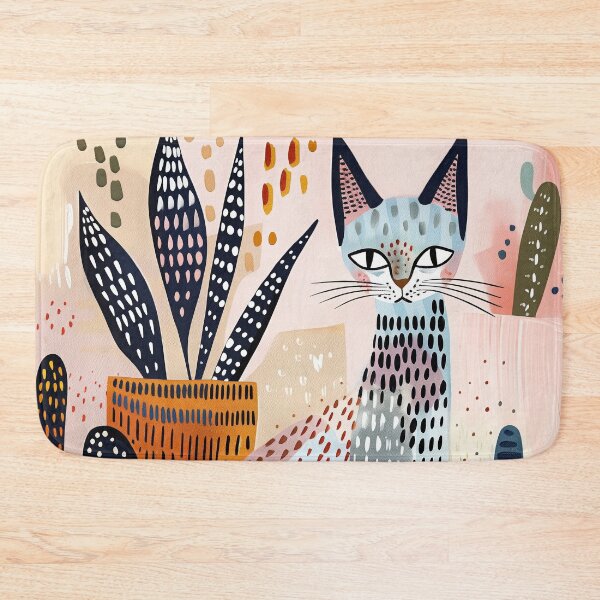 Item preview, Abstract Cat Painting 4 designed and sold by HoskingInd.