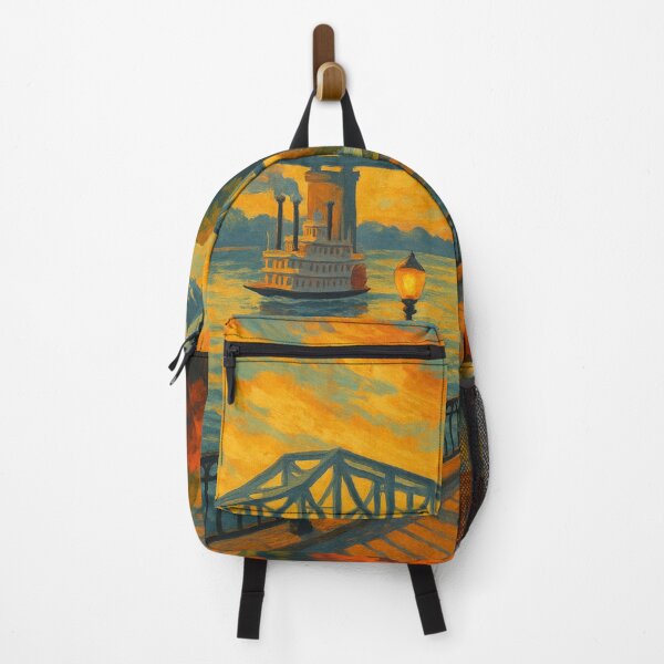 Item preview, Owensboro Riverfront – Tower, Bridge, and Steamboat designed and sold by Places On Earth.