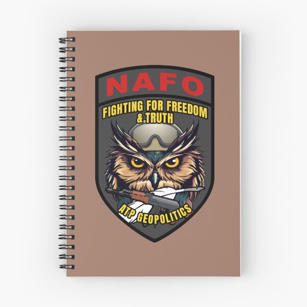 Item preview, ATP Geopolitics NAFO Owl Patches designed and sold by ATP Geopolitics.
