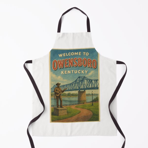 Item preview, Owensboro Kentucky – Bridge and Bluegrass Music Statue designed and sold by Places On Earth.