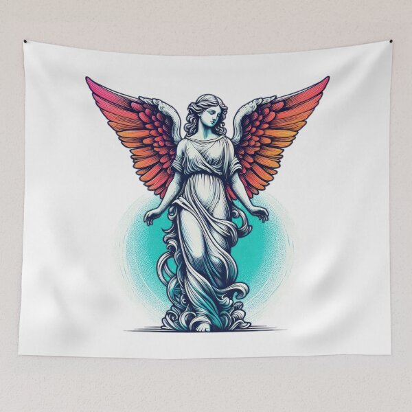 Item preview, Superhero angel with angel wings,Angel,angel art,divine power,Superhero designed and sold by Expressions-Sel.