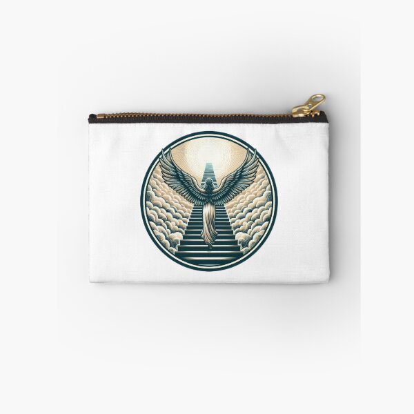 Item preview, Superhero angel walks up the stairs to heaven,Angel,angel art,divine power,Superhero designed and sold by Expressions-Sel.