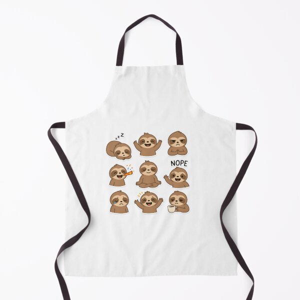 Item preview, Sloth Vibes: Cute Mood Stickers for Every Day. designed and sold by honeyzei.