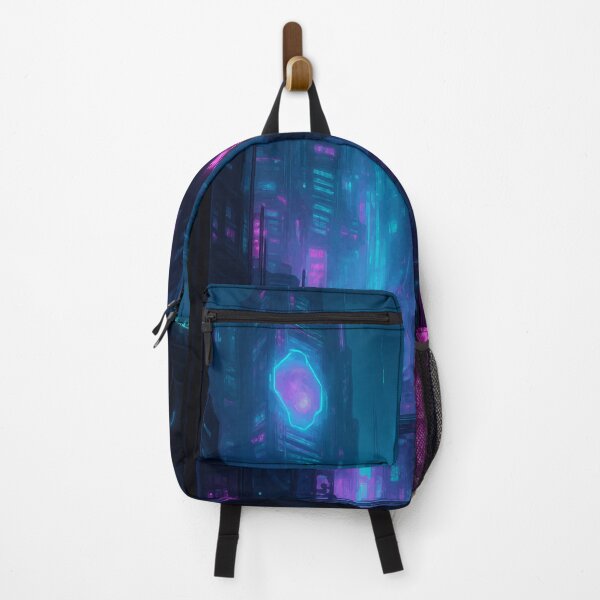 Item preview, Neon Abyss: Cyberpunk City View designed and sold by AbstractAnom.