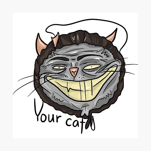 Item preview, Dangerous cat designed and sold by VladdissH.