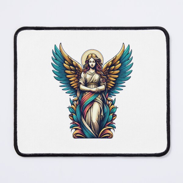 Item preview, Superhero angel with colorful wings,Angel,angel art,divine power,Superhero designed and sold by Expressions-Sel.