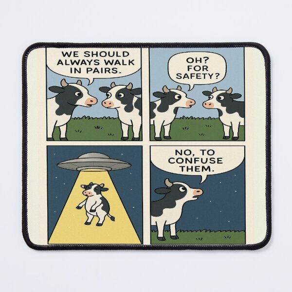Item preview, Udder confusion! designed and sold by Abducted Treasures.