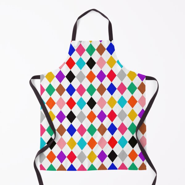 Item preview, Multicolored Harlequin Diamonds Pattern Design designed and sold by PatternTitan.