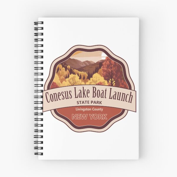 Item preview, Conesus Lake Boat Launch Genesee Livingston County, New York designed and sold by Wanderful-roads.