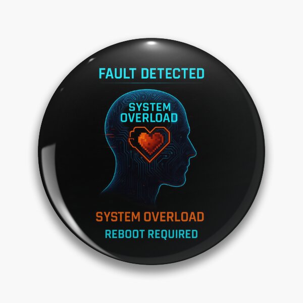 Item preview, System Overload – Digital Heart under Pressure designed and sold by LevelUpDark.