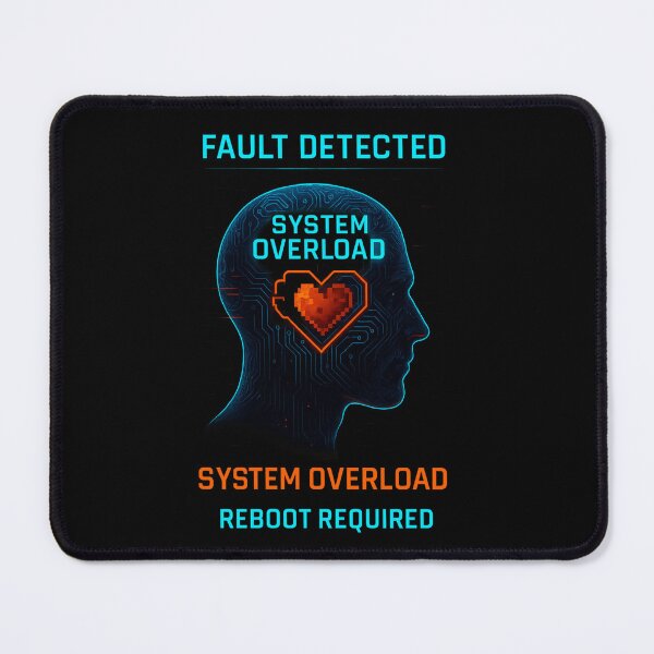 Item preview, System Overload – Digital Heart under Pressure designed and sold by LevelUpDark.