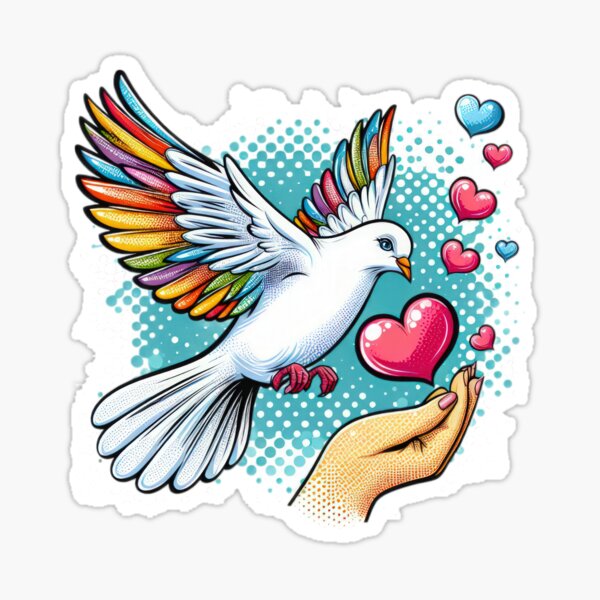 Item preview, Superhero angel white dove love,Angel,angel art,divine power,Superhero designed and sold by Expressions-Sel.