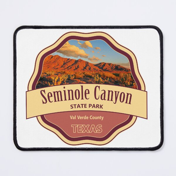 Item preview, Seminole Canyon State Park, Val Verde County, Texas designed and sold by Wanderful-roads.