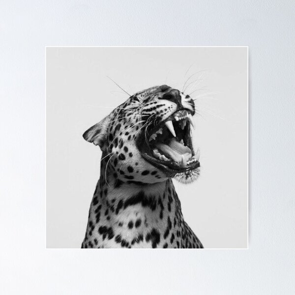 Item preview, leopard designed and sold by HonneUmi.