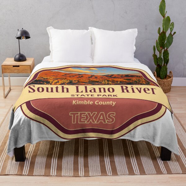 Item preview, Parque estatal del río South Llano, condado de Kimble, Texas designed and sold by Wanderful-roads.