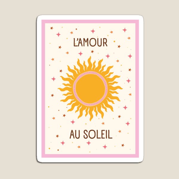 Aperçu de l'œuvre L'Amour au soleil créée et vendue par MarziDesign.