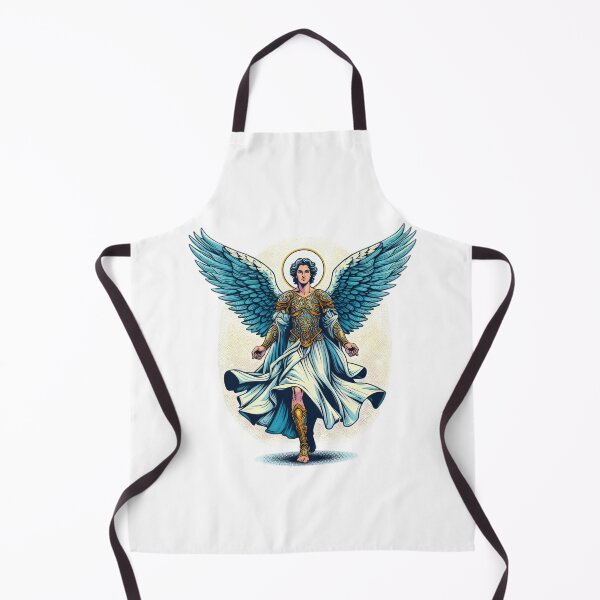 Item preview, Superhero Archangel Michael with blue angelic wings,Angel,angel art,divine power,Superhero designed and sold by Expressions-Sel.