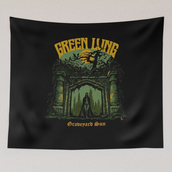 Item preview, Green Lung Graveyard Sun  designed and sold by bonnetiasg.