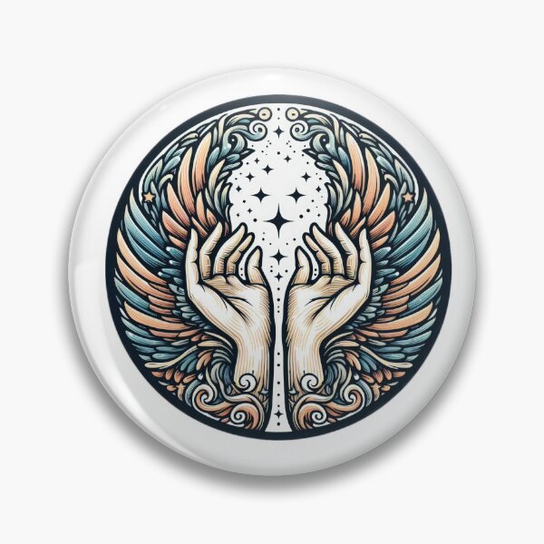 Item preview, Superhero angelic hands with angelic wings,Angel,angel art,divine power,Superhero designed and sold by Expressions-Sel.