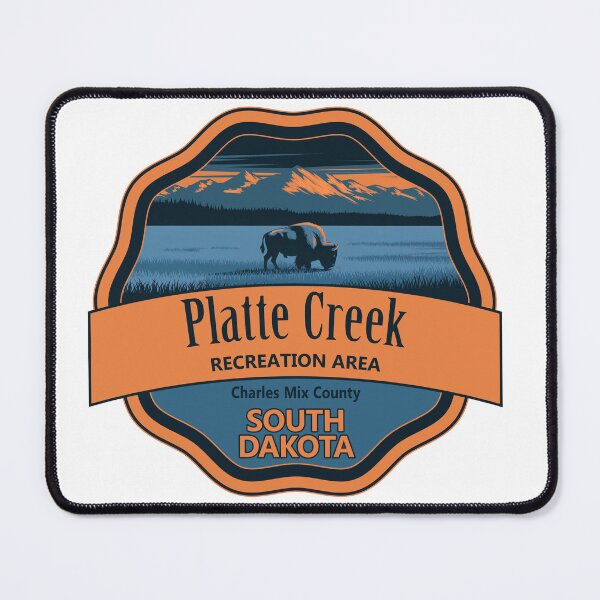 Item preview, Platte Creek Recreation Area, Charles Mix County, South Dakota designed and sold by Wanderful-roads.