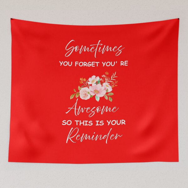 Item preview, You're Awesome Reminder – Motivational Quote Tee designed and sold by DPArtWear.
