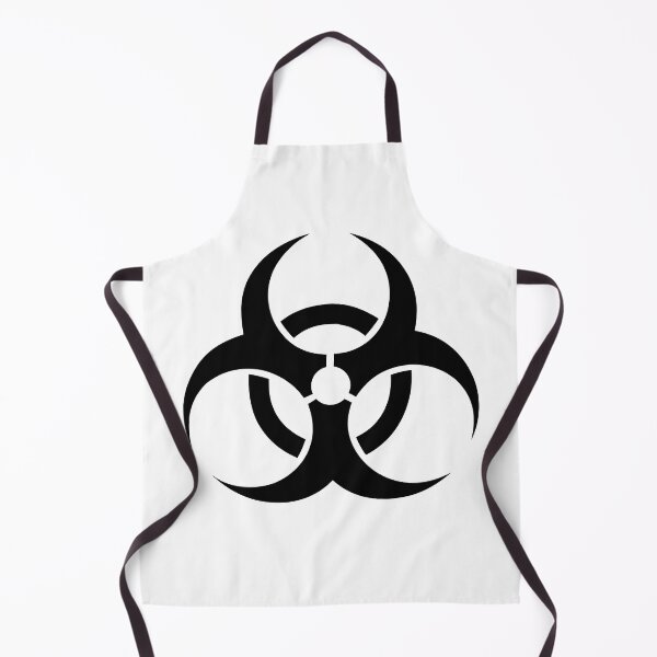 Aperçu de l'œuvre Biohazard, illustration minimaliste du symbole de biohazard créée et vendue par AFernandesDSG.