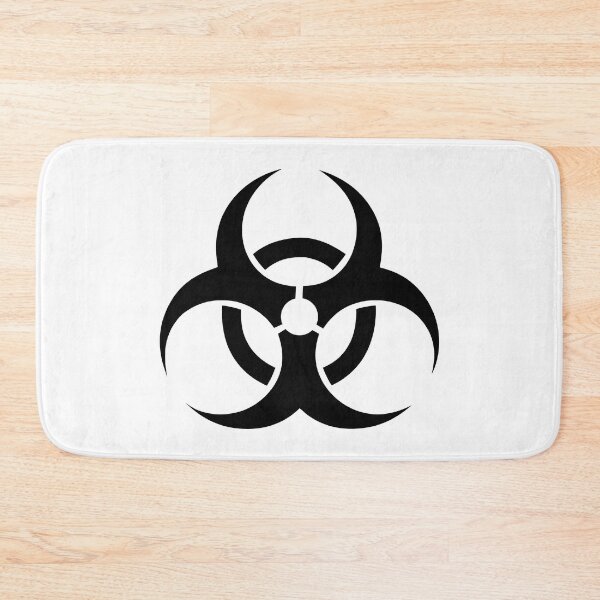 Item preview, Biohazard, minimalist illustration of biohazard symbol designed and sold by AFernandesDSG.