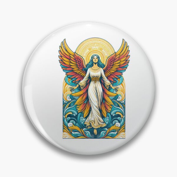 Item preview, Superhero angel woman with angelic wings,Angel,angel art,divine power,Superhero designed and sold by Expressions-Sel.