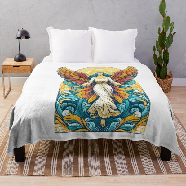Item preview, Superhero angel woman with angelic wings,Angel,angel art,divine power,Superhero designed and sold by Expressions-Sel.