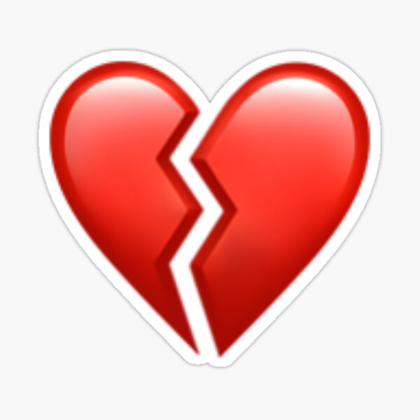 Item preview, Emoji de corazón roto designed and sold by Neo9-Store.