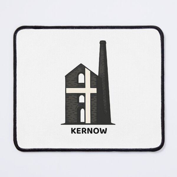 Item preview, “Kernow” – Cornish Pride Design with St. Piran’s Flag and Engine House designed and sold by celtveor.