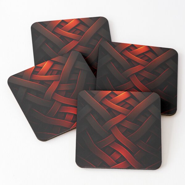 Item preview, Inferno Weave designed and sold by Kaleidoscope Print.
