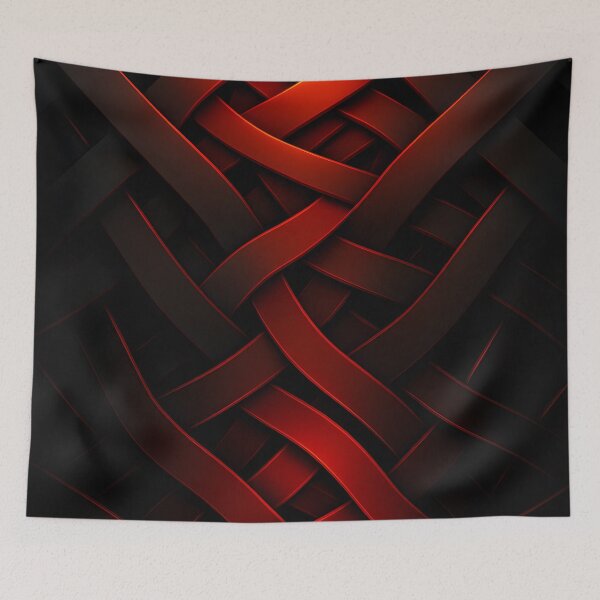 Item preview, Inferno Weave designed and sold by Kaleidoscope Print.