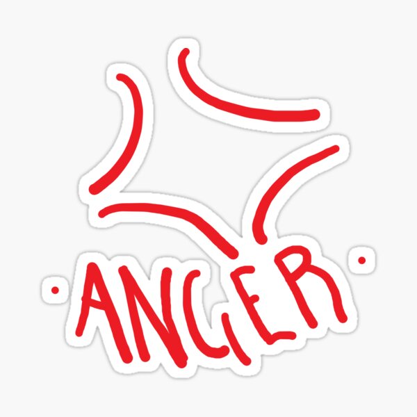 Item preview, Anger Cartoon Symbol designed and sold by Neo9-Store.