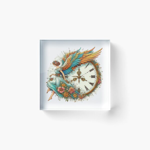 Item preview, Superhero angel woman with angelic wings and a watch,Angel,angel art,divine power,Superhero designed and sold by Expressions-Sel.
