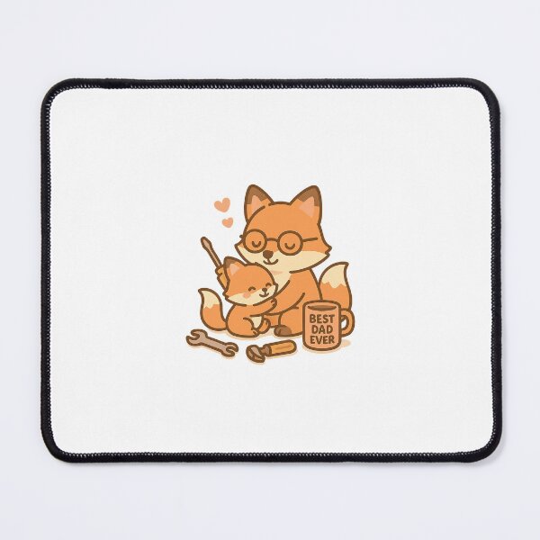 Item preview, Fox Dad Hugging Cub with Tools designed and sold by Daniel-DL.