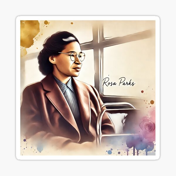 Artikel-Vorschau von Rosa Parks T-Shirt - Aquarell, designt und verkauft von Sovietmovies.