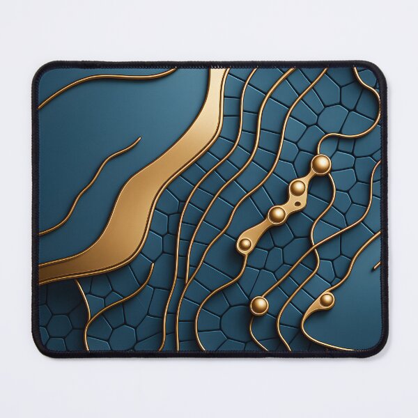 Item preview, Golden Circuitry designed and sold by Kaleidoscope Print.