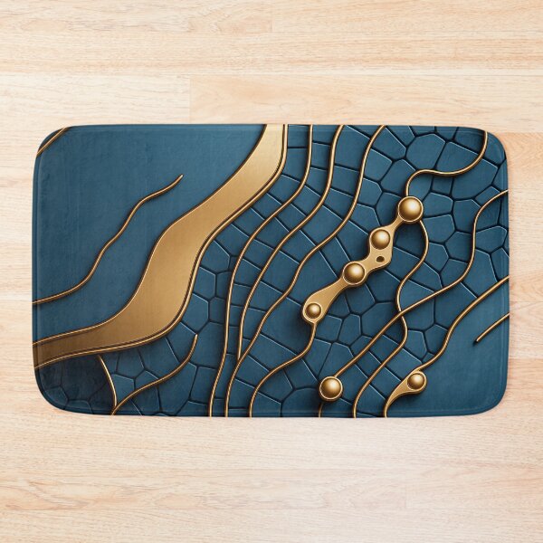 Item preview, Golden Circuitry designed and sold by Kaleidoscope Print.