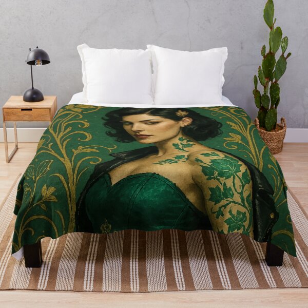 Item preview, Verdant Vixen: Ink & Ivy Elegance designed and sold by AbstractAnom.