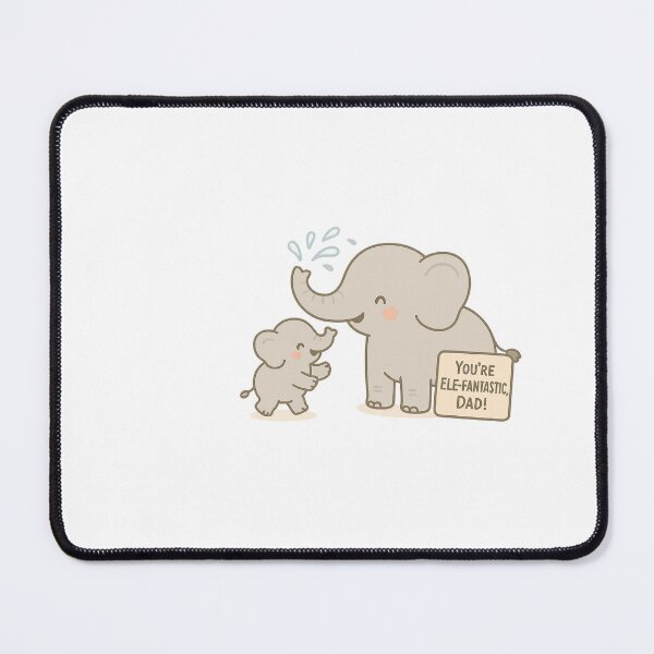 Item preview, Ele-Fantastic Dad and Baby Elephant designed and sold by Daniel-DL.