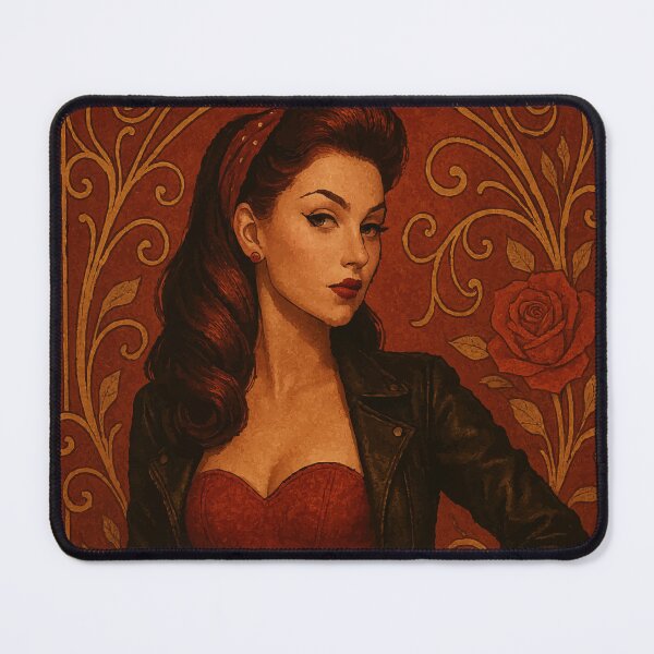 Item preview, Scarlet Rose: Rebel in Red designed and sold by AbstractAnom.