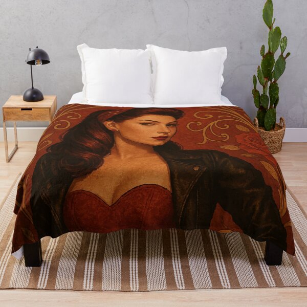 Item preview, Scarlet Rose: Rebel in Red designed and sold by AbstractAnom.