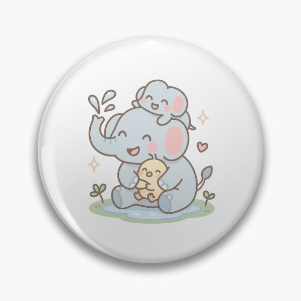 Item preview, Elephant Splash – Dad & Me Joy designed and sold by Daniel-DL.