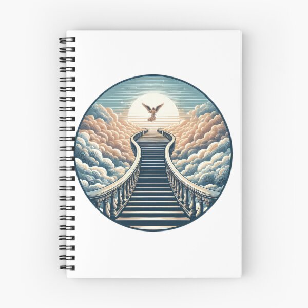 Item preview, Superhero angel stairs in the sky,Angel,angel art,divine power,Superhero designed and sold by Expressions-Sel.