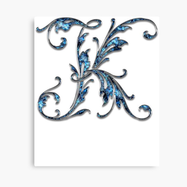Item preview, Letter "K" Elegant Decorative Design ABC designed and sold by MichaeIRellov.
