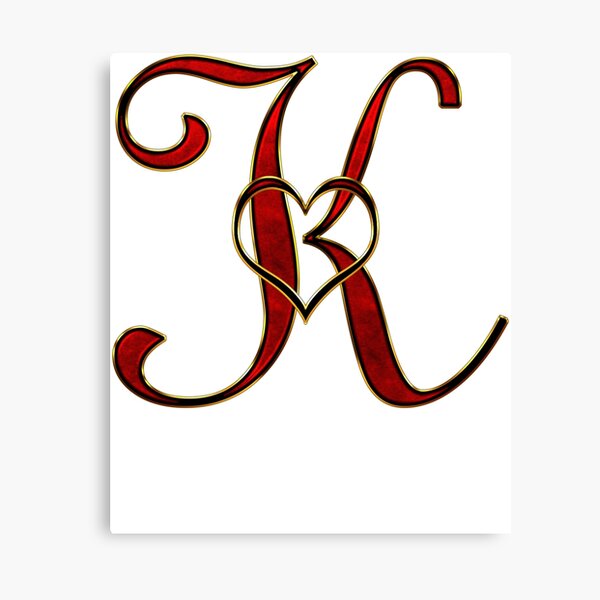 Item preview, Letter "K" Elegant Decorative Design ABC designed and sold by MichaeIRellov.
