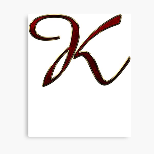 Item preview, Letter "K" Elegant Decorative Design ABC designed and sold by MichaeIRellov.